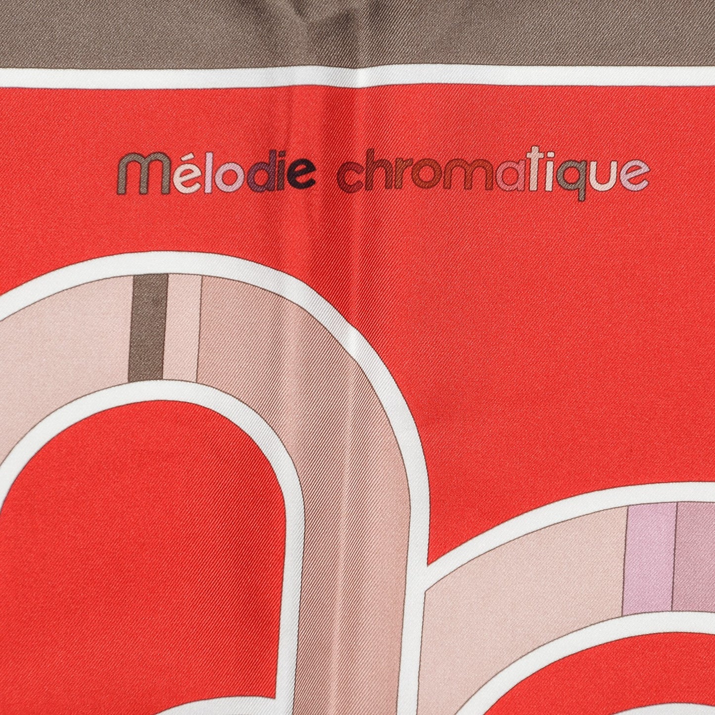 Silk Melodie Chromatique 90 Rouge Etoupe Rose Antique