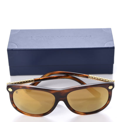 Louis Vuitton Vertigo Sunglasses Z0895E Tortoise 8 of 8