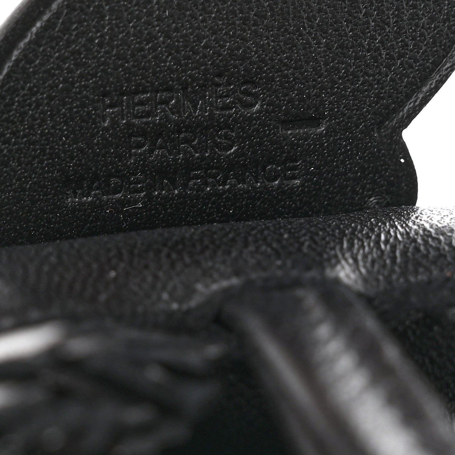 Hermes Milo Lambskin Lizard Touch Grigri Rodeo Pegase Horse Bag Charm PM So Black 4 of 4
