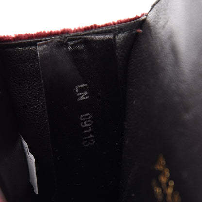Prada Velvet Crocodile Micro Cahier Bag Ribes Black 8 of 10