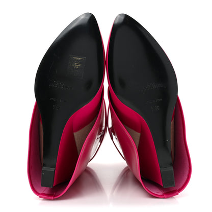 Givenchy Calfskin Shark Lock Ankle Boots 39.5 Neon Pink 5 of 12