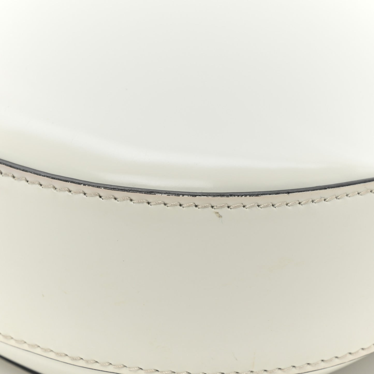 Spazzolato Cleo Flap Adjustable Strap Shoulder Bag White Black