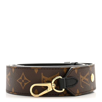 Louis Vuitton Monogram Adjustable Bandouliere Shoulder Strap Black 1 of 5