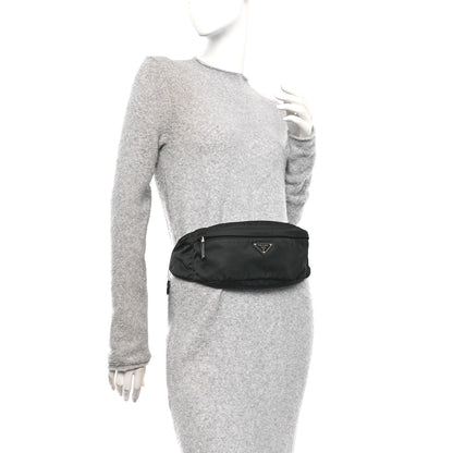 Prada Re-Nylon Saffiano Belt Bag Black 2 of 11