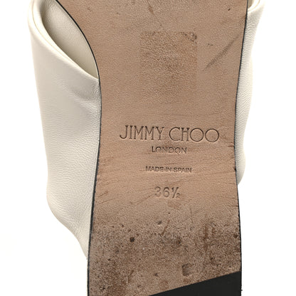 Jimmy Choo Nappa Avenue Sandals 36.5 Latte 7 of 8