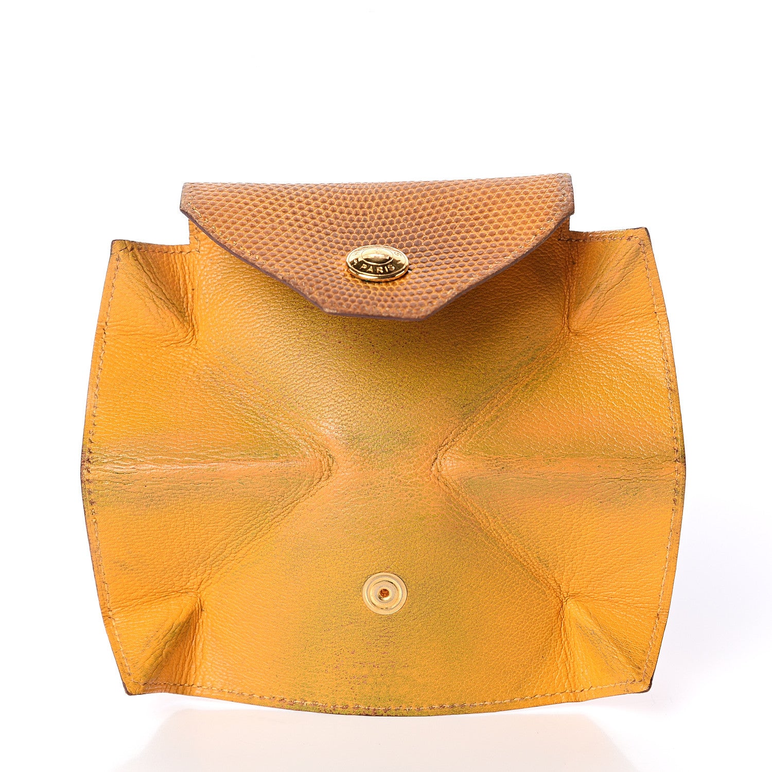 Hermes Lizard 24 Change Purse Sapphire 4 of 5