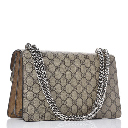 Gucci GG Supreme Monogram Small Dionysus Shoulder Bag Taupe 3 of 11