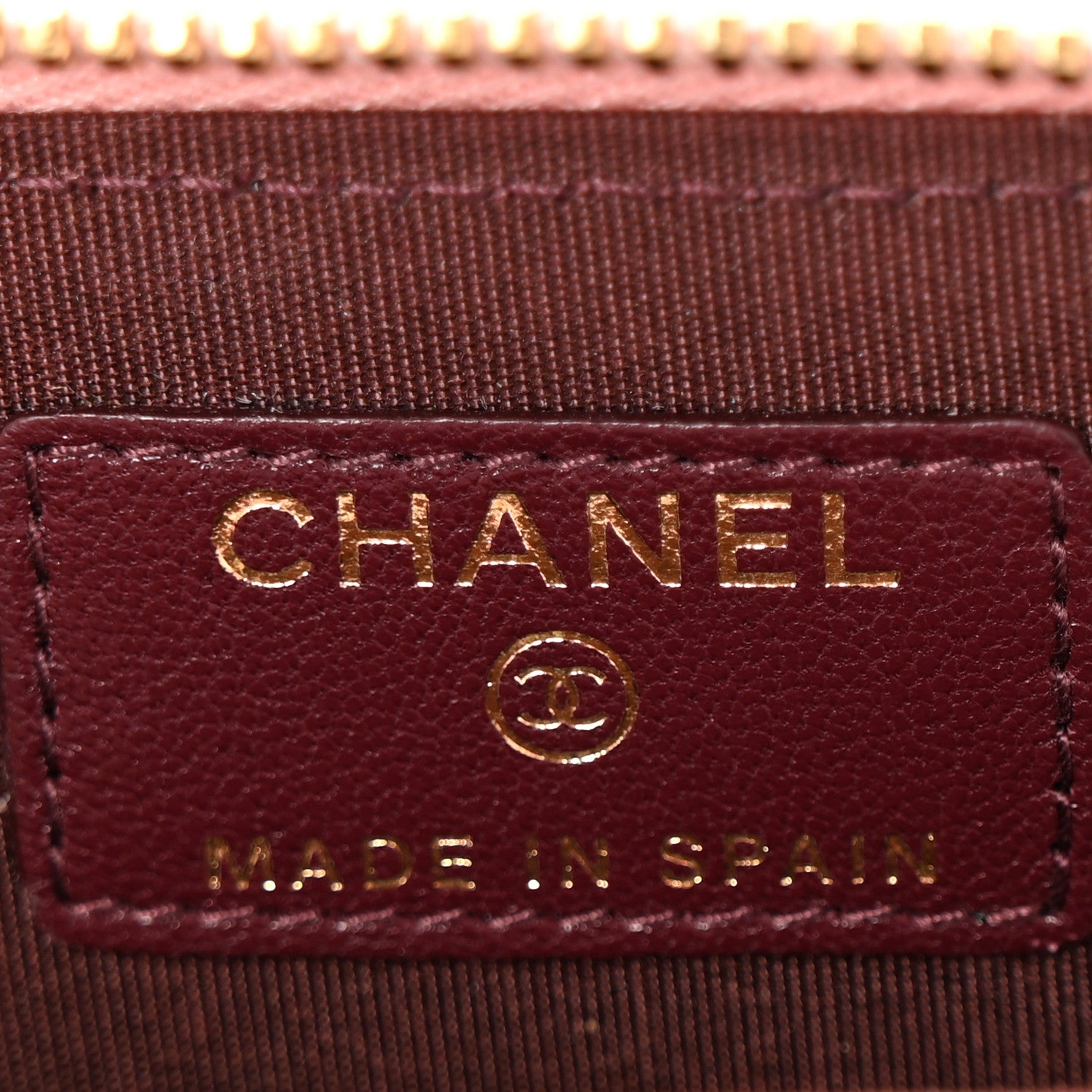 Chanel Sheepskin Quilted Mademoiselle Vintage Zip Coin Purse Light Pink 6 of 8