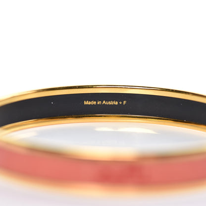 Hermes Enamel Printed Narrow Caleche Bracelet 65 5 of 5