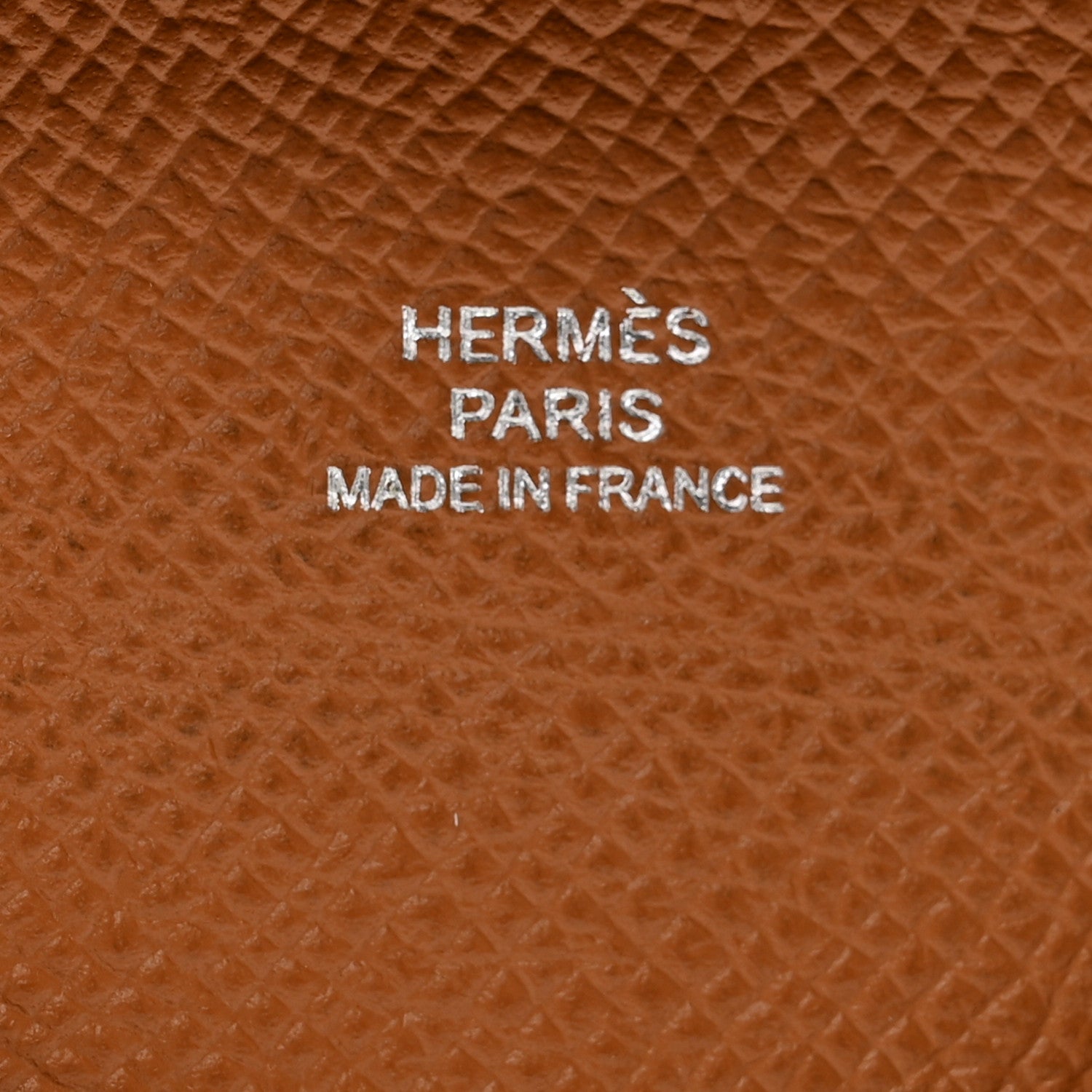 Hermes Epsom Bastia Coin Purse Gold 6 of 8