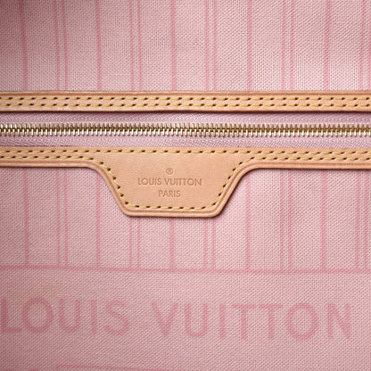 Louis Vuitton Damier Azur Neo Neverfull GM Rose Ballerine 7 of 21
