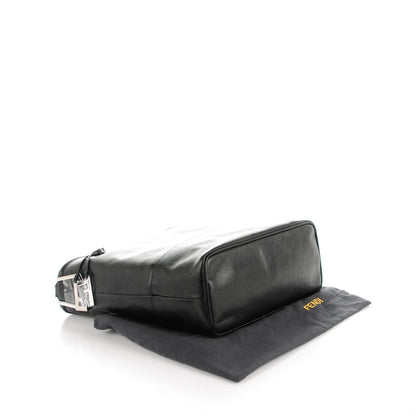 Fendi Calfskin 2Jours Bucket Bag Black 4 of 7