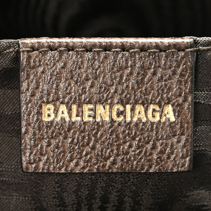Gucci X BALENCIAGA BB Supreme Monogram Web Small Ophidia Boston Bag Beige New Acero 6 of 9