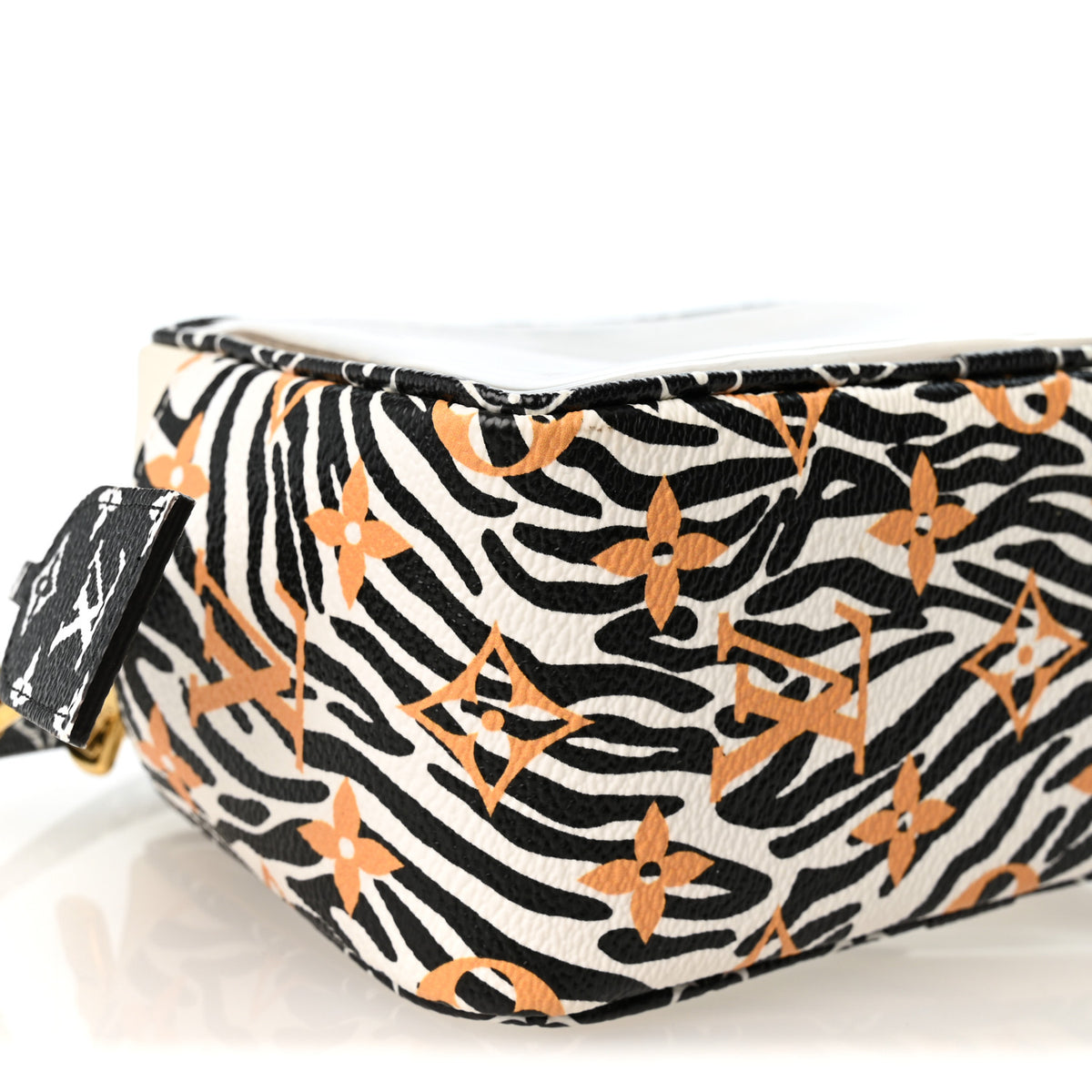Monogram Giant Jungle Beach Pouch Ivory