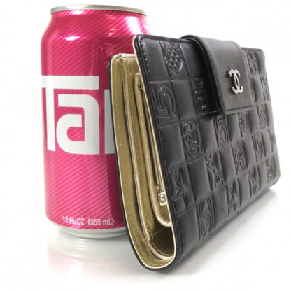 Chanel Lambskin Precious Symbols Wallet Black 3 of 7