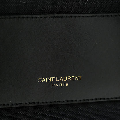 Saint Laurent Velvet City Backpack Black 15 of 15