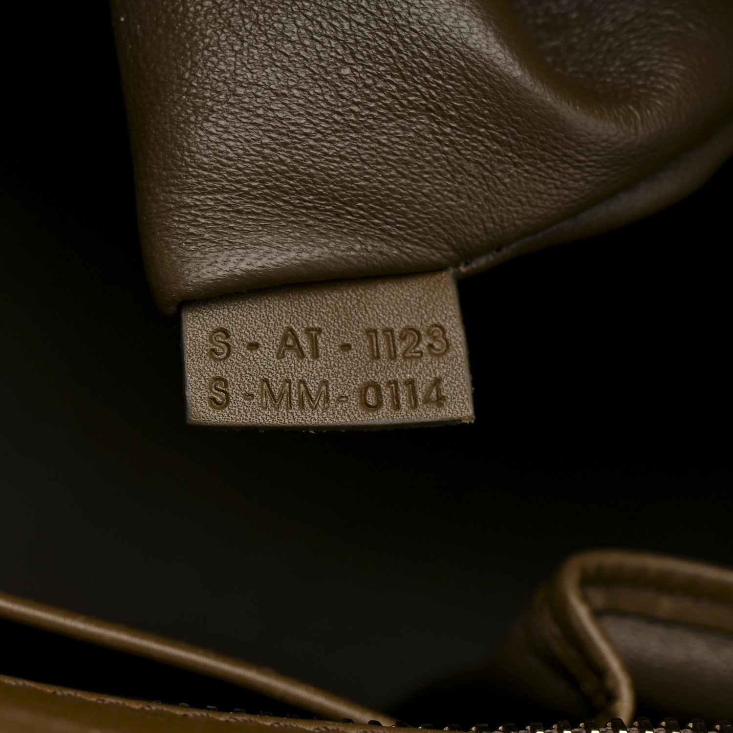 Celine Textured Calfskin Suede Tri-color Mini Luggage Cream 7 of 12