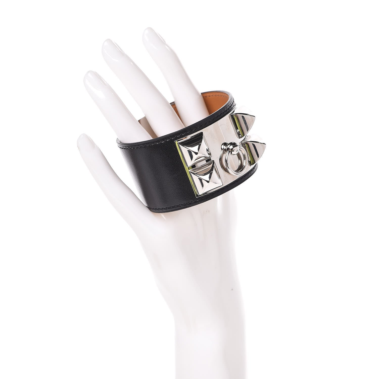 Hermes Box Collier de Chien CDC Bracelet L Black 2 of 7