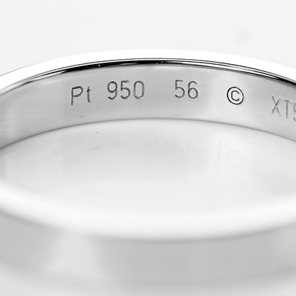 Cartier Platinum 3mm C De Wedding Band Ring 56 7.5 5 of 5