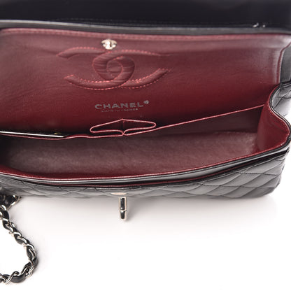 Chanel Lambskin Quilted Medium Double Flap Black 5 of 13