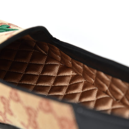 Gucci X MLB GG Monogram LA Dodgers Embroidered Mens Loafers 8.5 Beige Ruggine Black 10 of 19
