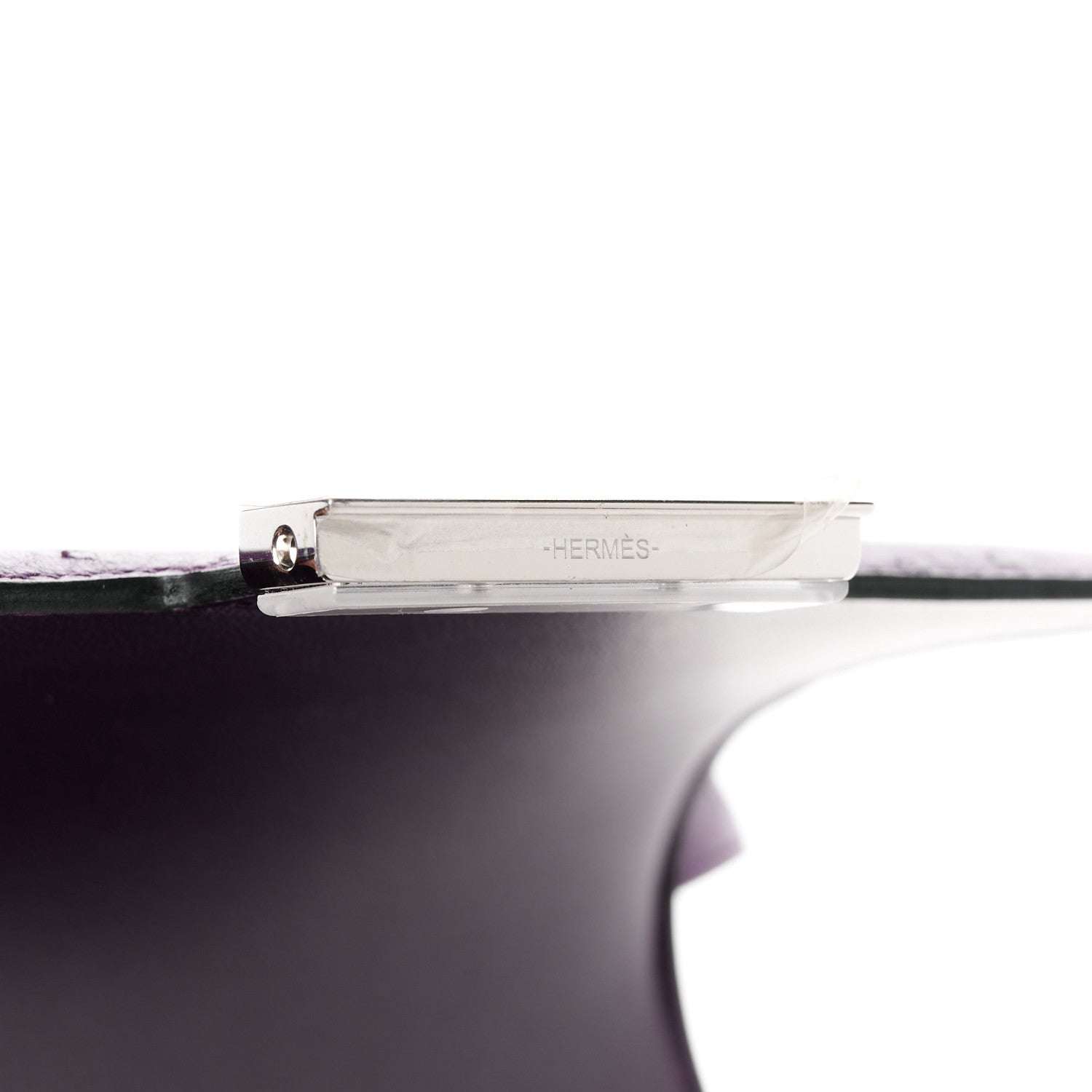 Hermes Ostrich Constance 24 Violine 7 of 11
