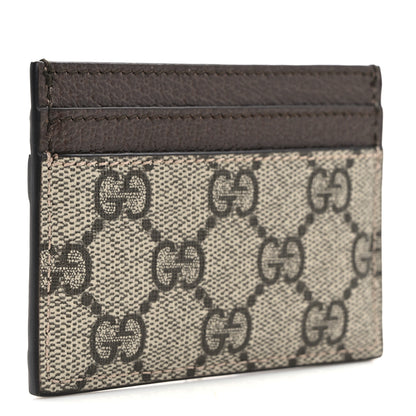 Gucci GG Supreme Monogram Ophidia Card Holder Brown 3 of 9