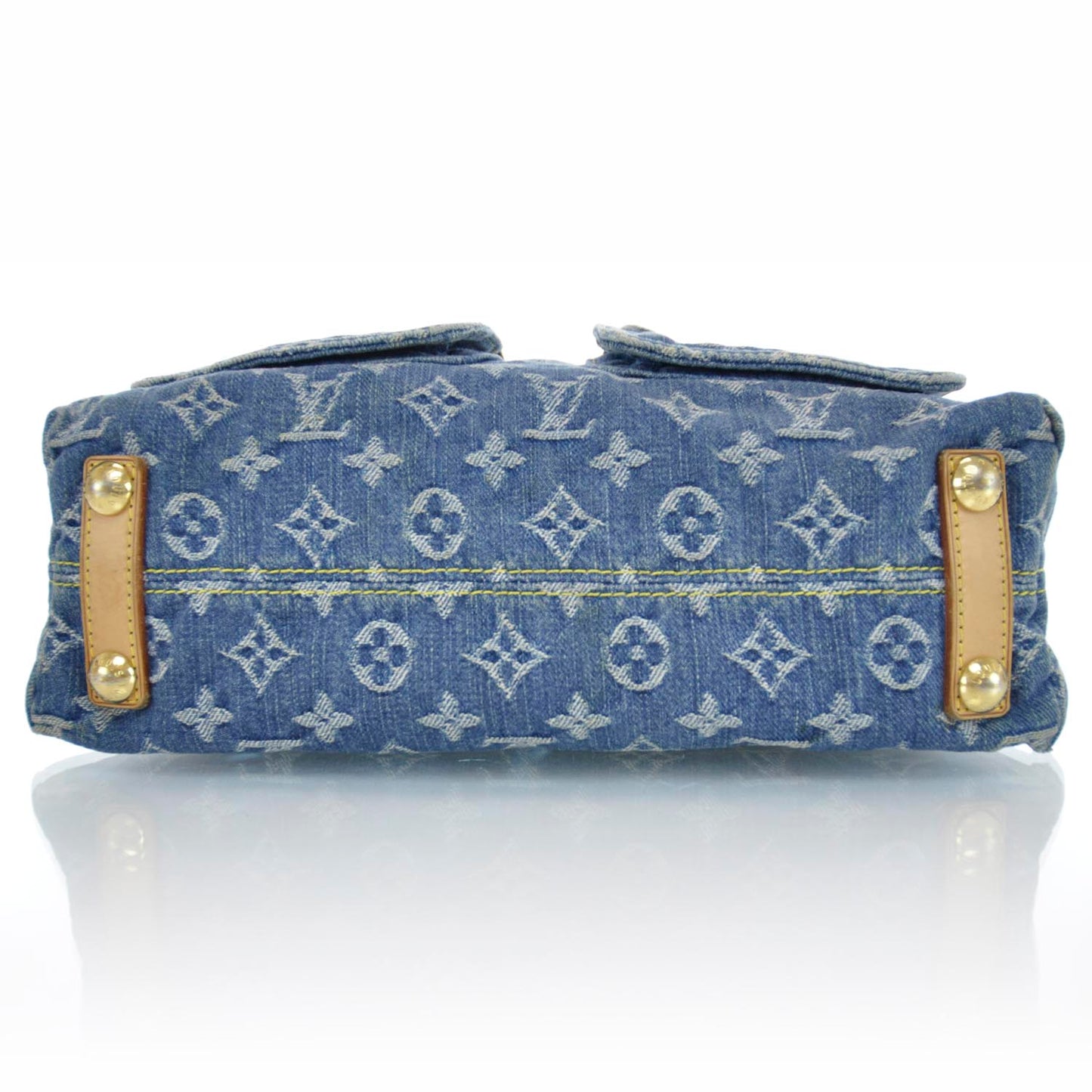 Monogram Denim Baggy PM Blue