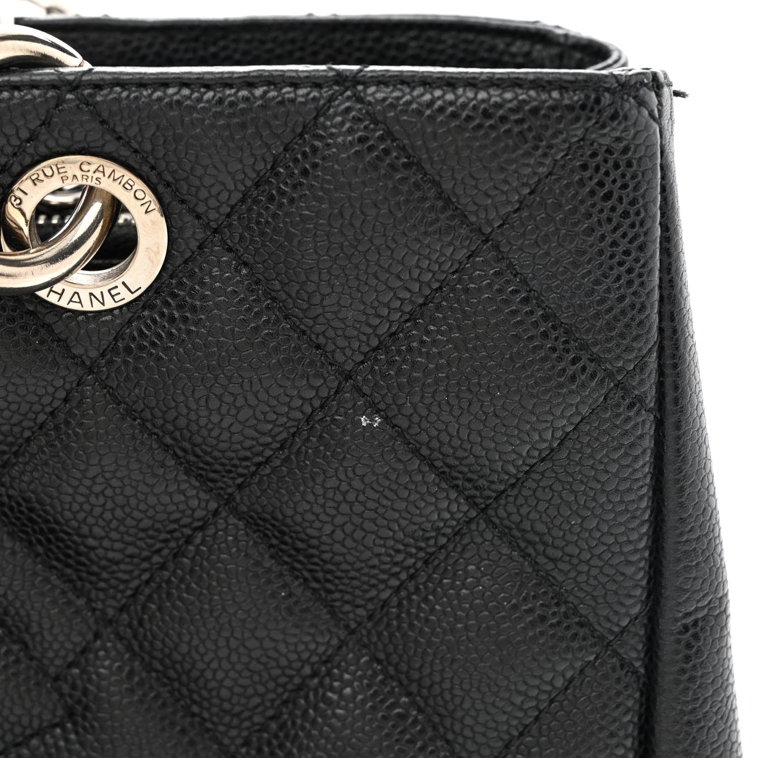 Chanel Caviar Quilted Grand Shopping Tote GST Black 11 of 16