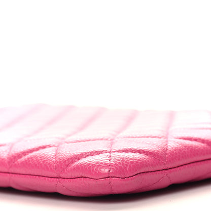 Chanel Caviar Quilted Large Cosmetic Case Pink 10 of 10