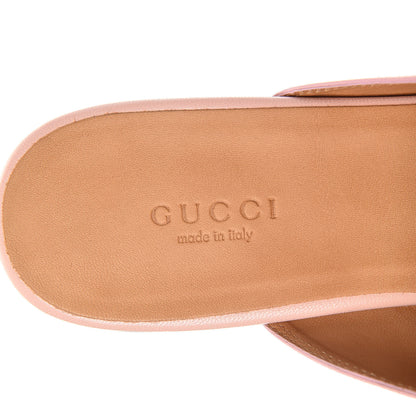 Gucci Malaga Kid Womens Princetown Slippers 38 Perfect Pink 5 of 9