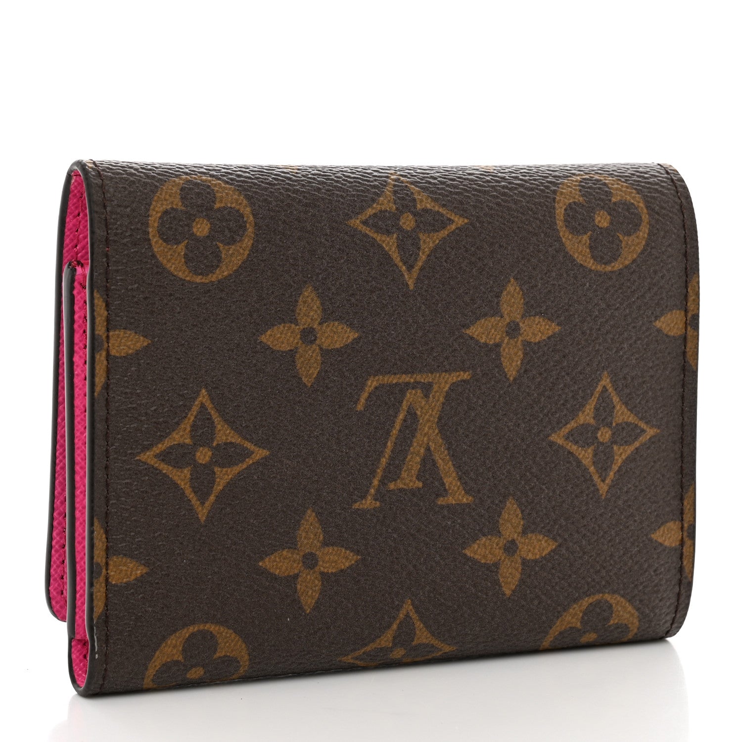 Louis Vuitton Monogram 2022 Christmas Animation Seoul Victorine Wallet Fuchsia 3 of 6