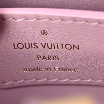 Louis Vuitton Calfskin Embroidered Nano Capucines Guimauvre Pink 8 of 23