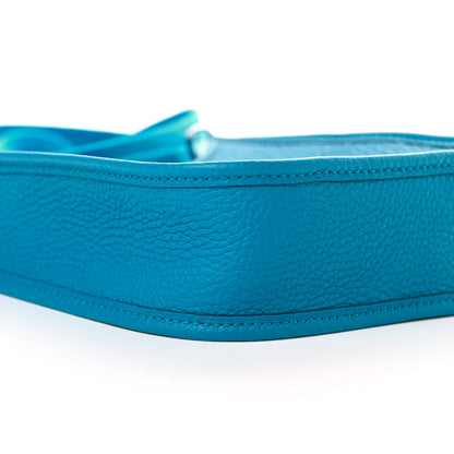 Hermes Taurillon Clemence Evelyne TPM Bleu Frida 8 of 10