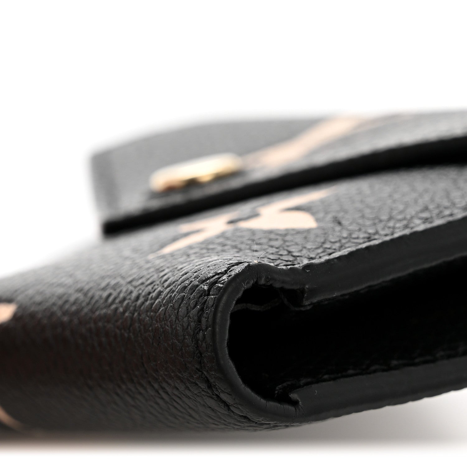 Louis Vuitton Empreinte Monogram Giant Victorine Wallet Black Beige 9 of 11