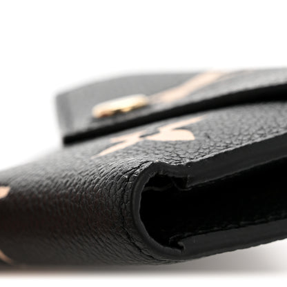 Louis Vuitton Empreinte Monogram Giant Victorine Wallet Black Beige 9 of 11