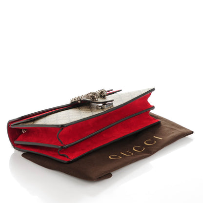 Gucci GG Supreme Monogram Small Dionysus Shoulder Bag Red 4 of 7