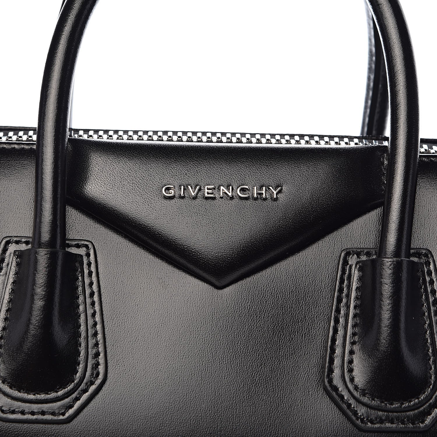 Givenchy Shiny Lord Calfskin Small Antigona Black 11 of 11