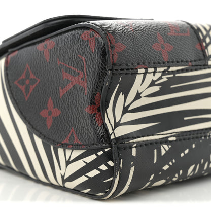 Louis Vuitton Monogram Infrarouge Palm Twist Shoulder Bag MM Black White 9 of 11