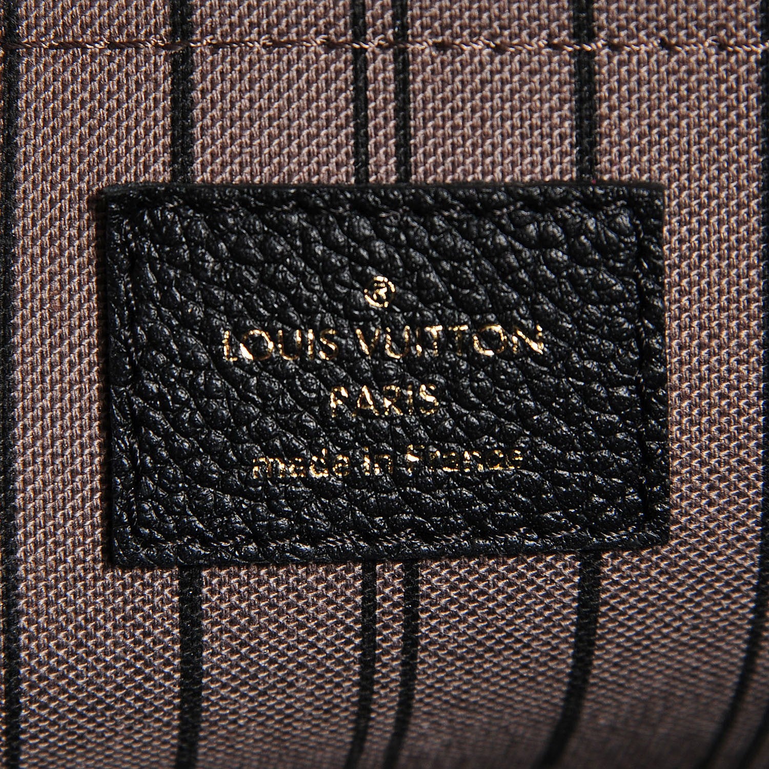 Louis Vuitton Empreinte Montaigne BB Black 6 of 7