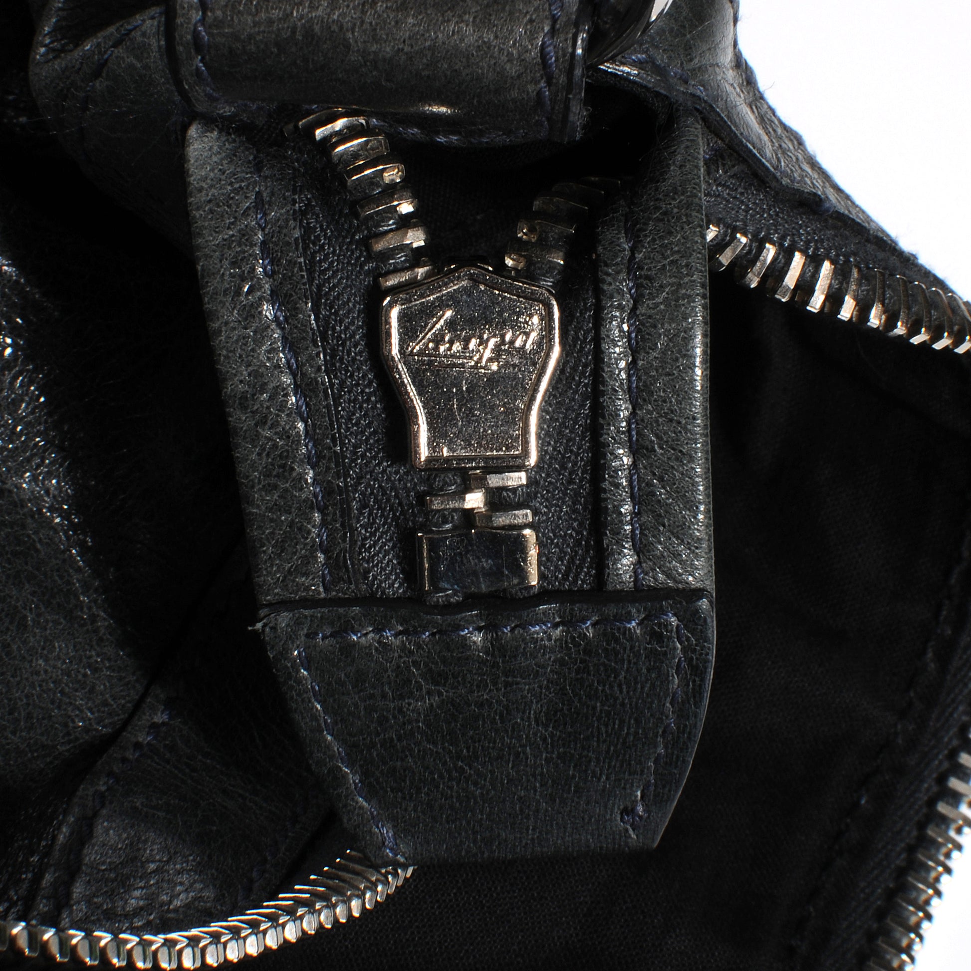 Balenciaga Agneau Giant 21 Silver Hardware Day Hobo Anthracite 7 of 9