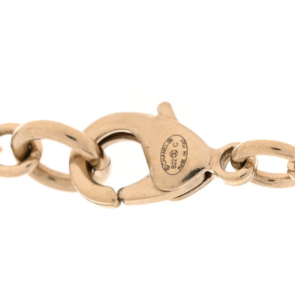 Chanel Metal CC Lion Book Locket Necklace Gold 4 of 6