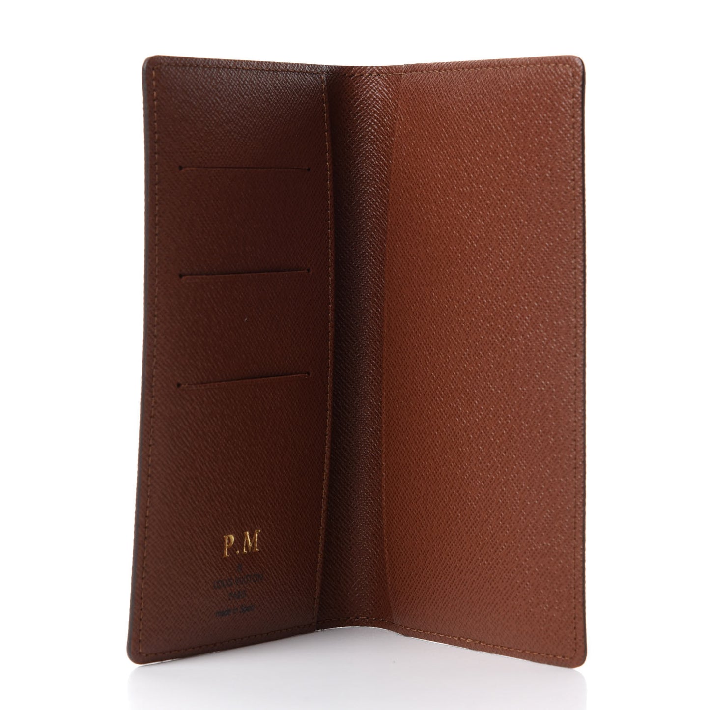 Monogram Pocket Agenda Cover