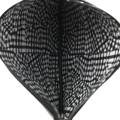 MCM Visetos Liz Shopper Tote Pouch Black 5 of 6