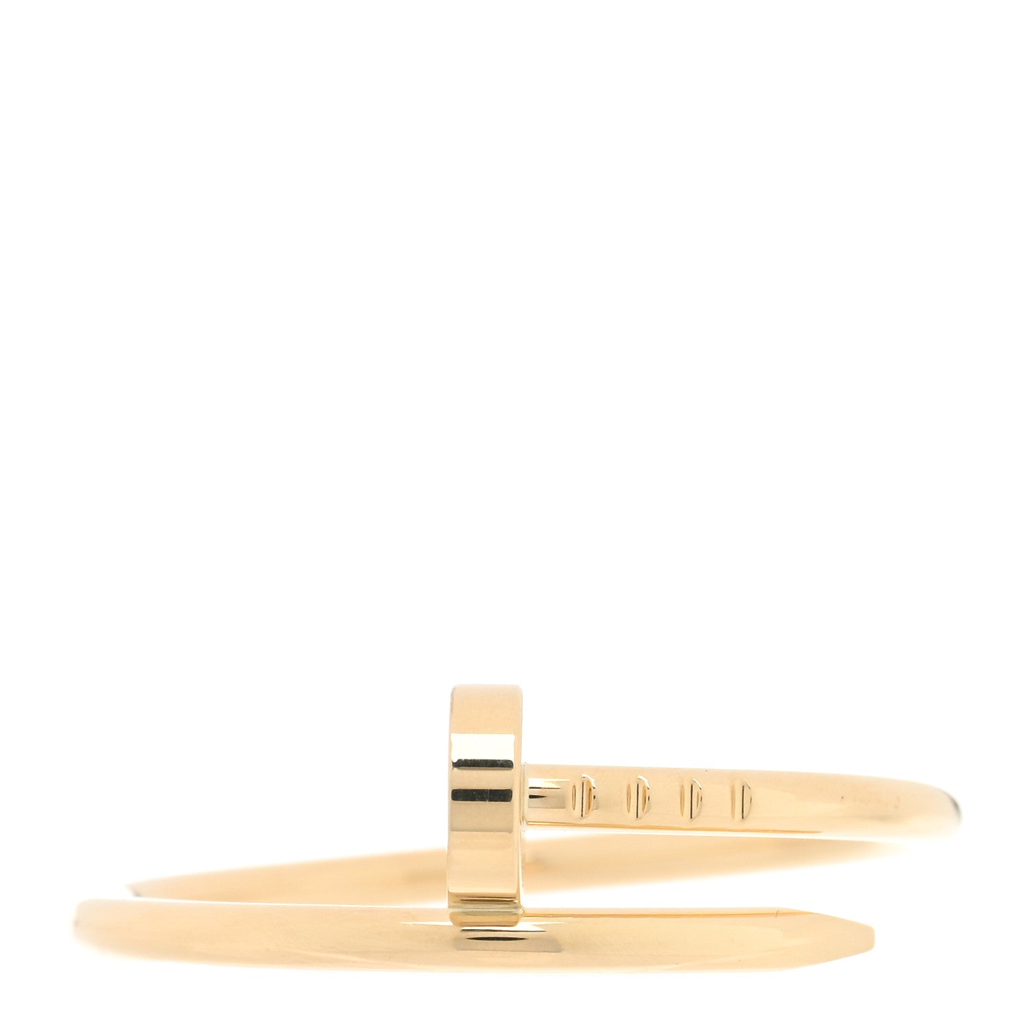 Cartier 18K Yellow Gold Small Juste Un Clou Ring 62 10 1 of 5