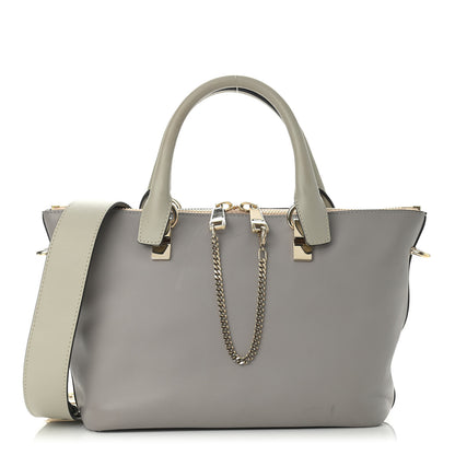 Chloe Smooth Calfskin Mini Baylee Tote Cashmere Grey 1 of 16