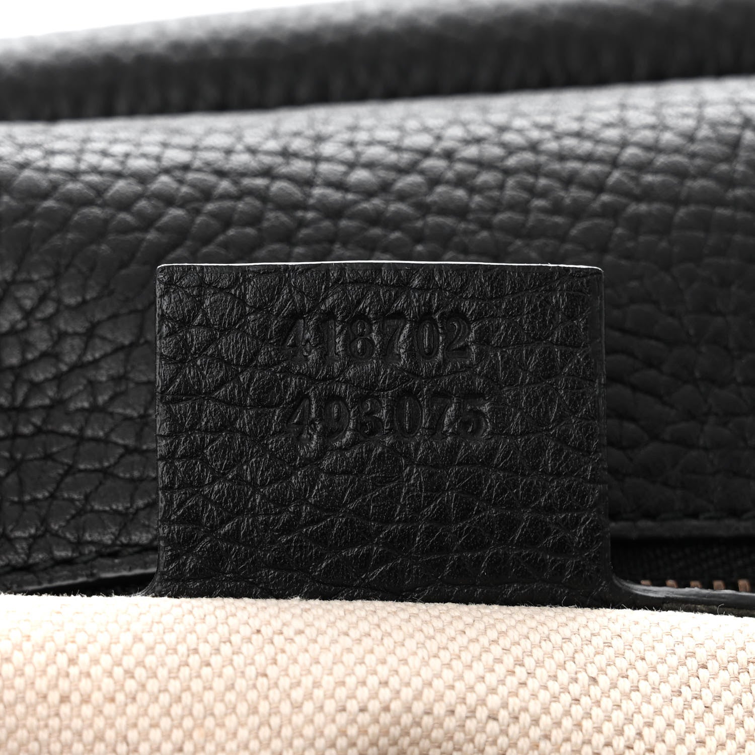 Gucci Calfskin Medium GG Marmont Top Handle Bag Black 7 of 12