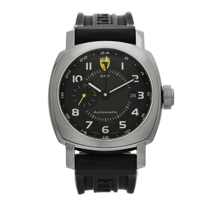 Panerai Stainless Steel Rubber 45mm Ferrari GMT Automatic Watch Black FER00009 1 of 6