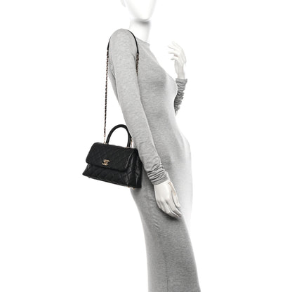 Chanel Caviar Quilted Mini Coco Handle Flap Black 2 of 10