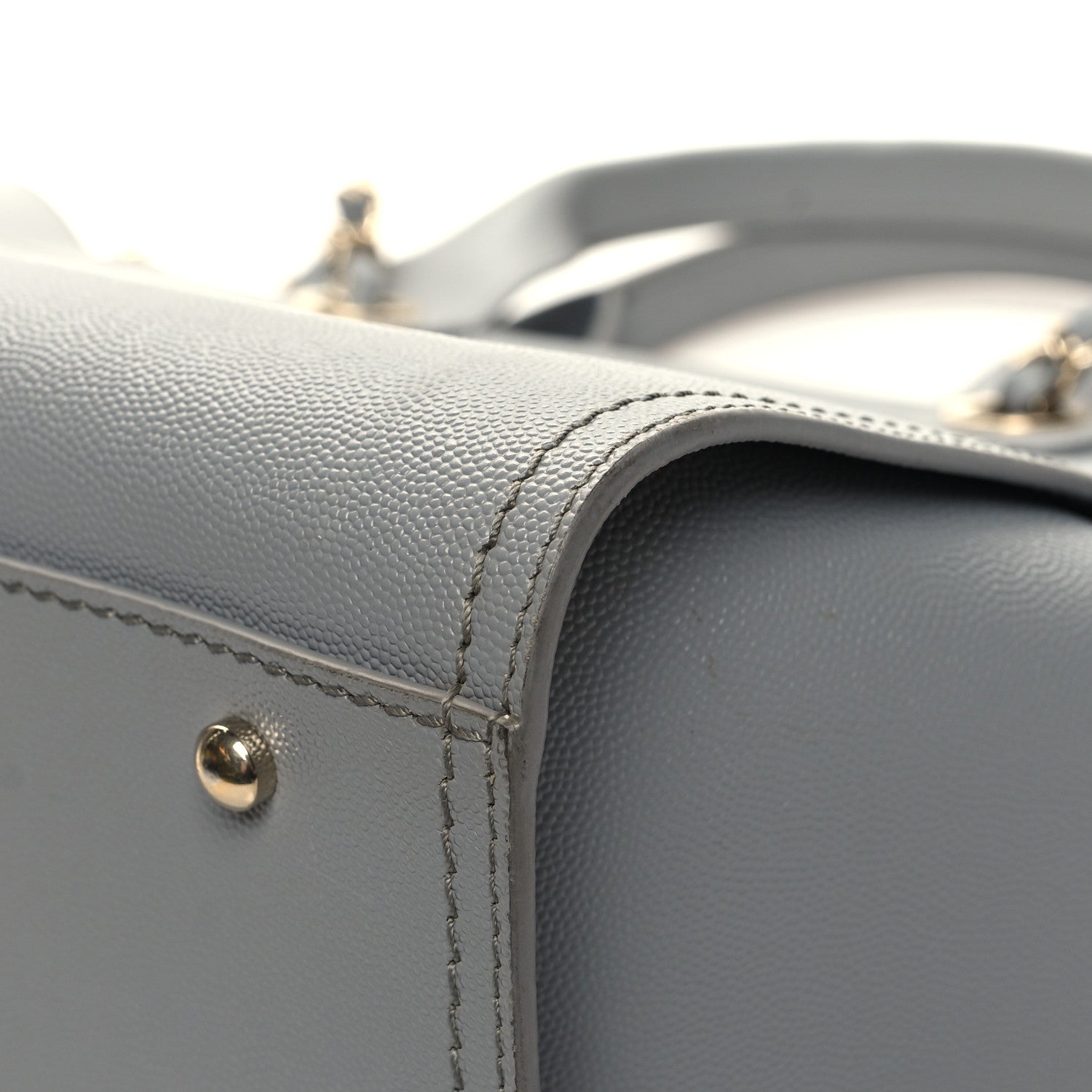 Chanel Caviar Studded Small Deauville Tote Grey 12 of 14